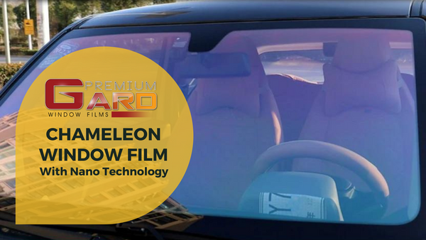 COLOR CHANGING WINDOW TINT - CHAMELEON WINDOW FILM