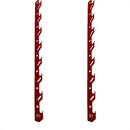 anodized red tint racks